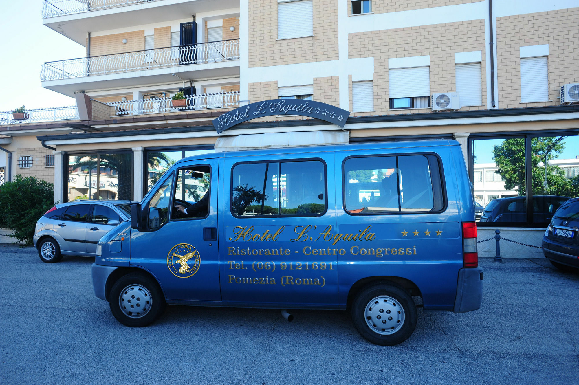 Hotel L'Aquila Pomezia Extérieur photo